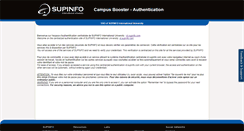 Desktop Screenshot of id.supinfo.com