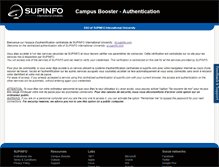 Tablet Screenshot of id.supinfo.com